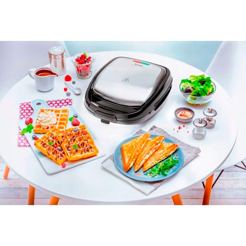 Бутербродница TEFAL Snack Time 3PL SW342 (SW342D38) Тип бутербродов треугольные