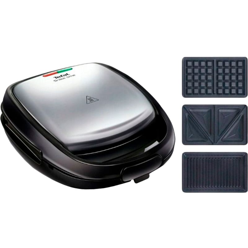 Бутербродница TEFAL Snack Time 3PL SW342 (SW342D38) Размер 37 х 29 х 17