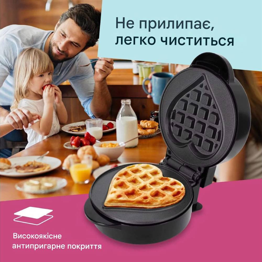 Вафельница ADE KG2345 Мощность 550