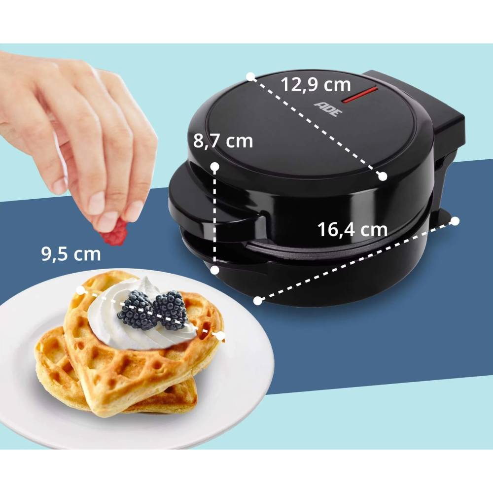 Вафельница ADE KG2345 Количество отделений/кусочков 1