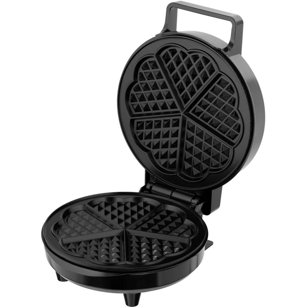 Вафельниця ARDESTO SM-L100RHEART Black Додатково Захист від перегріву; горизонтальне/вертикальне зберігання приладу; термостат;
