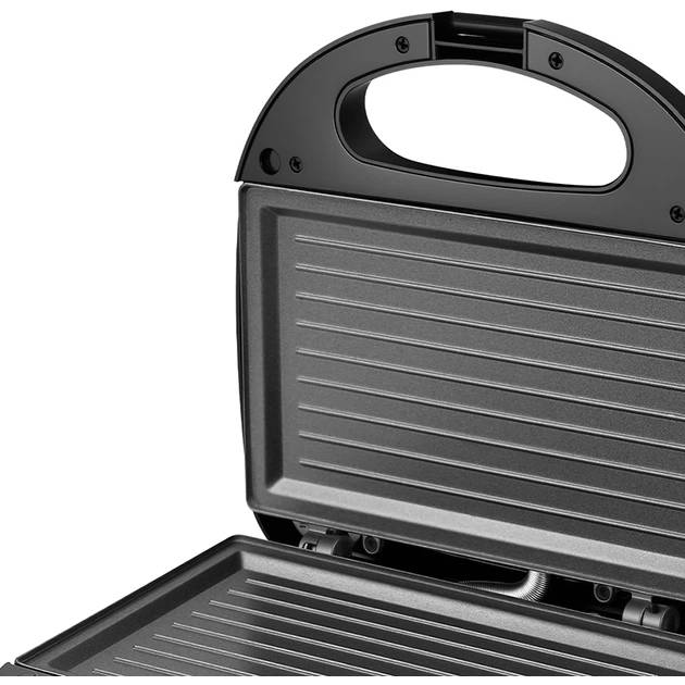 Бутербродниця WINNINGSTAR ST-9370-T Black/Silver (WNNGS-ST-9370-T-BKSL) Кількість бутербродів 1