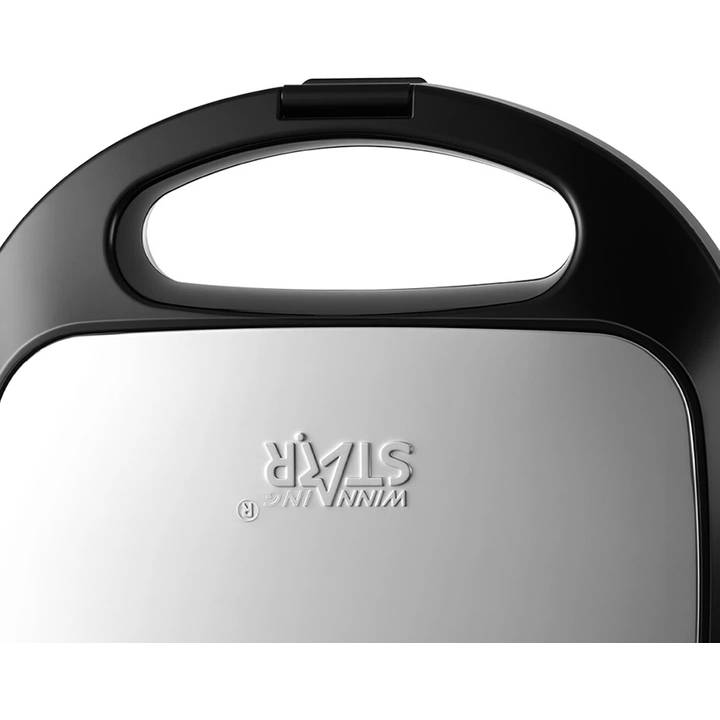 Бутербродниця WINNINGSTAR ST-9370-T Black/Silver (WNNGS-ST-9370-T-BKSL) Потужність 750