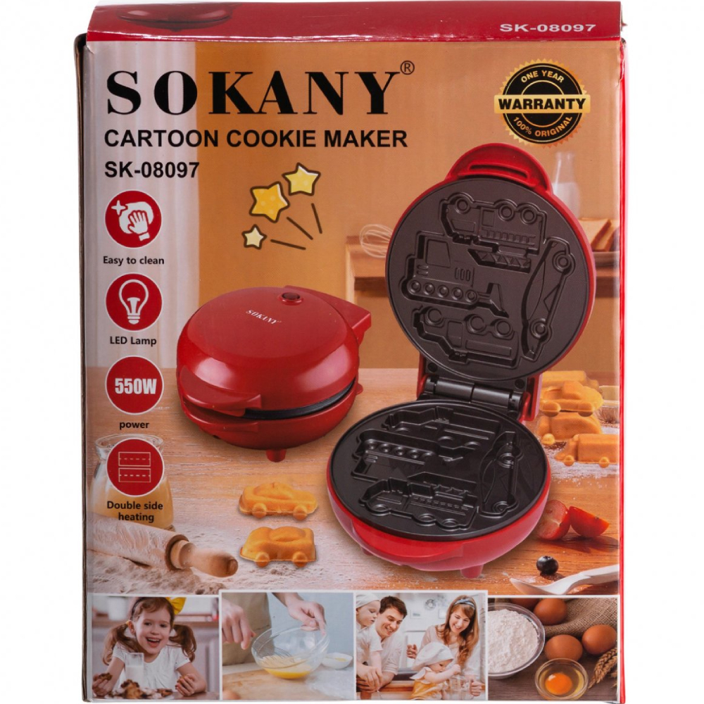 Фото Вафельниця SOKANY SK-08097