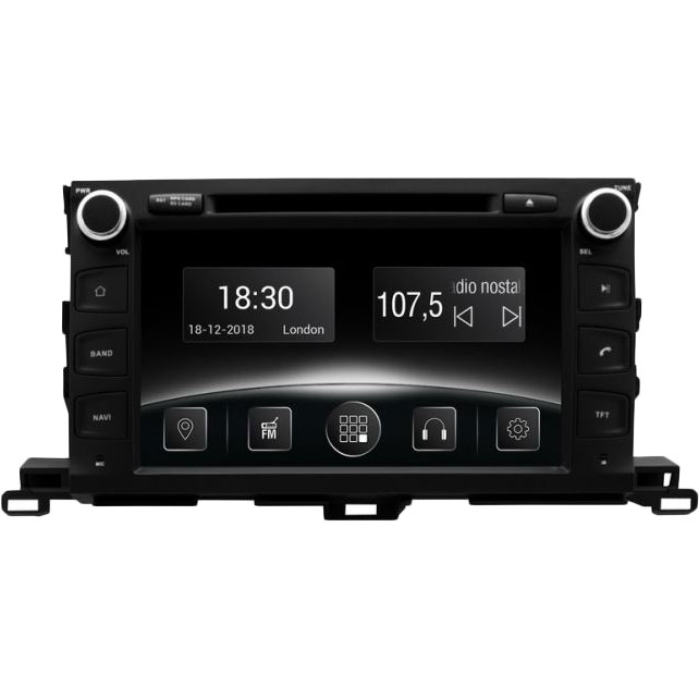 Автомагнитола GAZER CM6009-XU50 для Toyota Highlander (XU50) 2015-2017