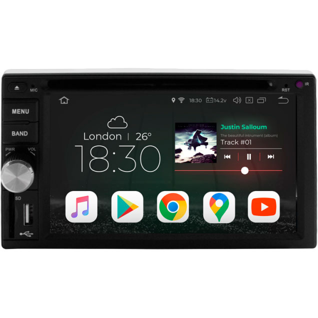 

Автомагнитола GAZER CM5006-SC11, CM5006-SC11