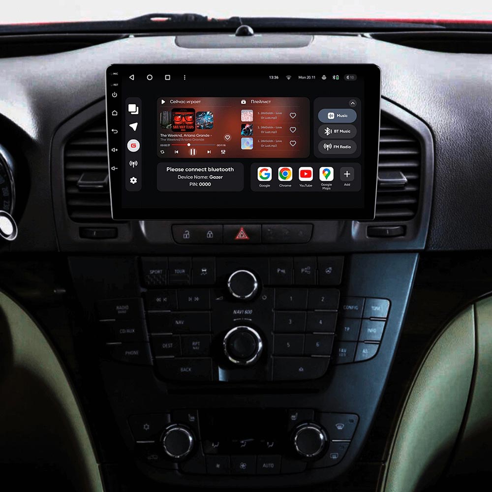 Автомагнітола GAZER T6009-G09 PRO MAX для Buick Regal 2009-2013 Тип пристрою мультимедійний центр