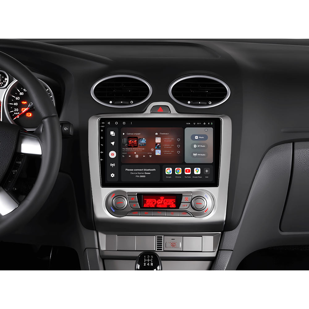 Внешний вид Автомагнитола GAZER T6009-C307 PRO MAX для Ford Focus 2 2004-2011 (38839)