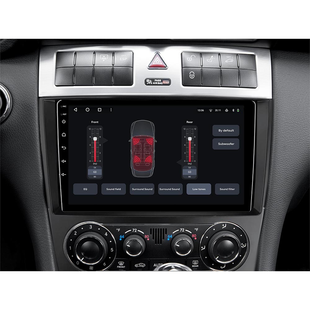Фото Автомагнітола GAZER T6009-W203F PRO MAX для Mercedes-Benz C-Class W203, CL203, A209, C209 (42258)