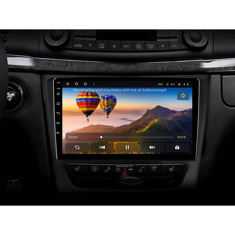 Фото Автомагнітола GAZER T6009-W211 PRO MAX для Mercedes-Benz E-Class (S211, W211) 2002-2009 (42272)
