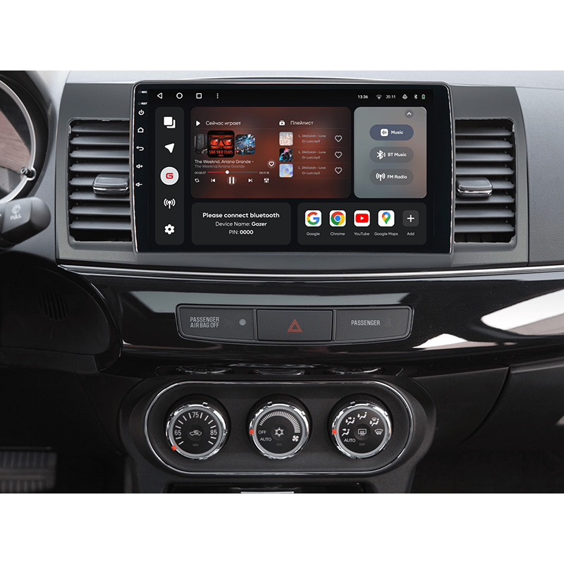 Автомагнітола GAZER T6010-CY/H PRO MAX (42382) Додатково CarPlay; Android Auto; Мікрофон; Голосове керування; 4G (LTE); 3G; GPS модуль; Операційна система: Android 10; Процесор: 8 ядер; ОЗП: 6 Гб; Вбудована пам'ять: 128 Гб; Розділення екрану; швидке пробудження; Голосове керування; Підтримка IPAS; Подде