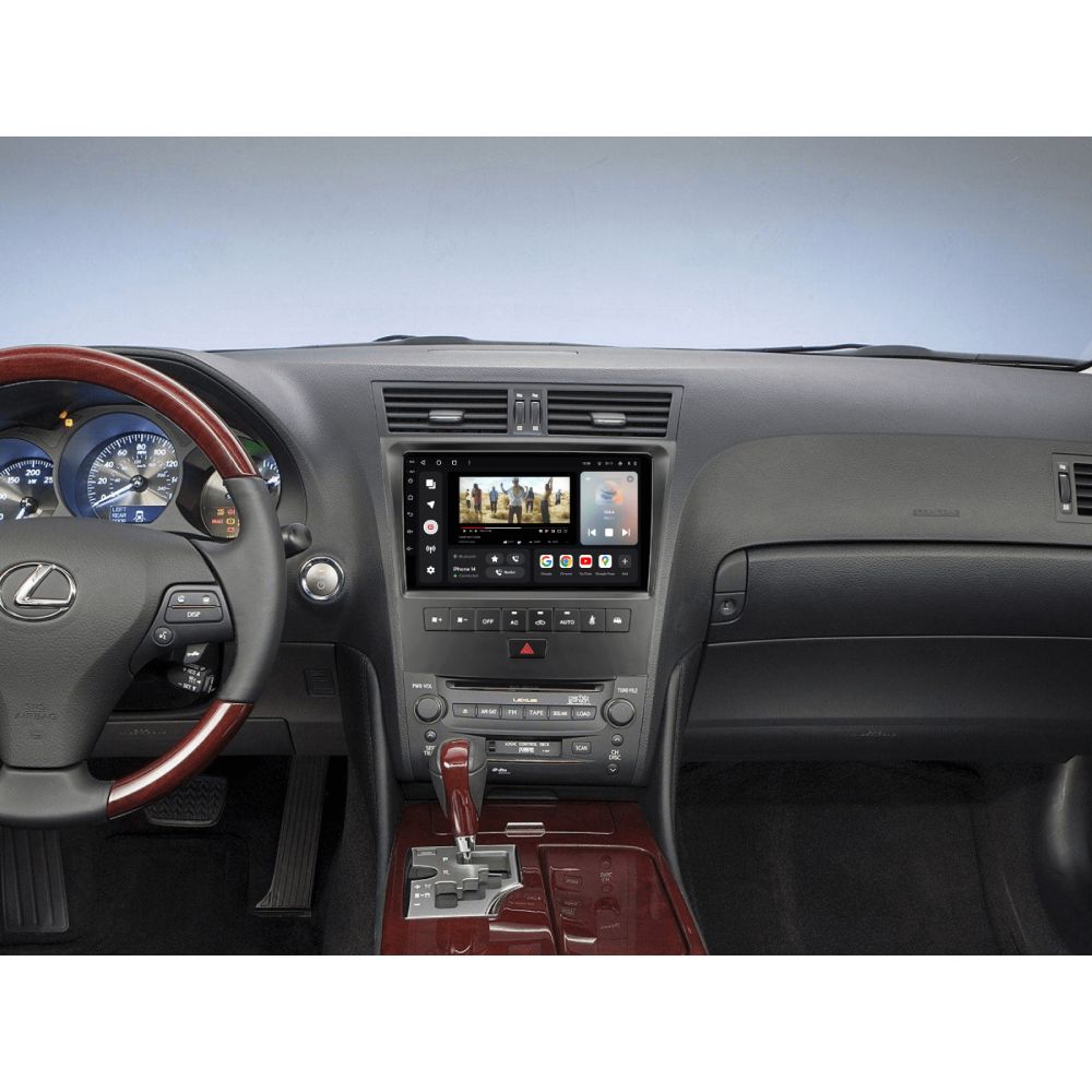 Автомагнітола GAZER T6009-S190 PRO MAX для Lexus GS300, GS350, GS400, GS430, GS450h (41319) Модель автомобіля Lexus GS300, GS350, GS400, GS430, GS450h