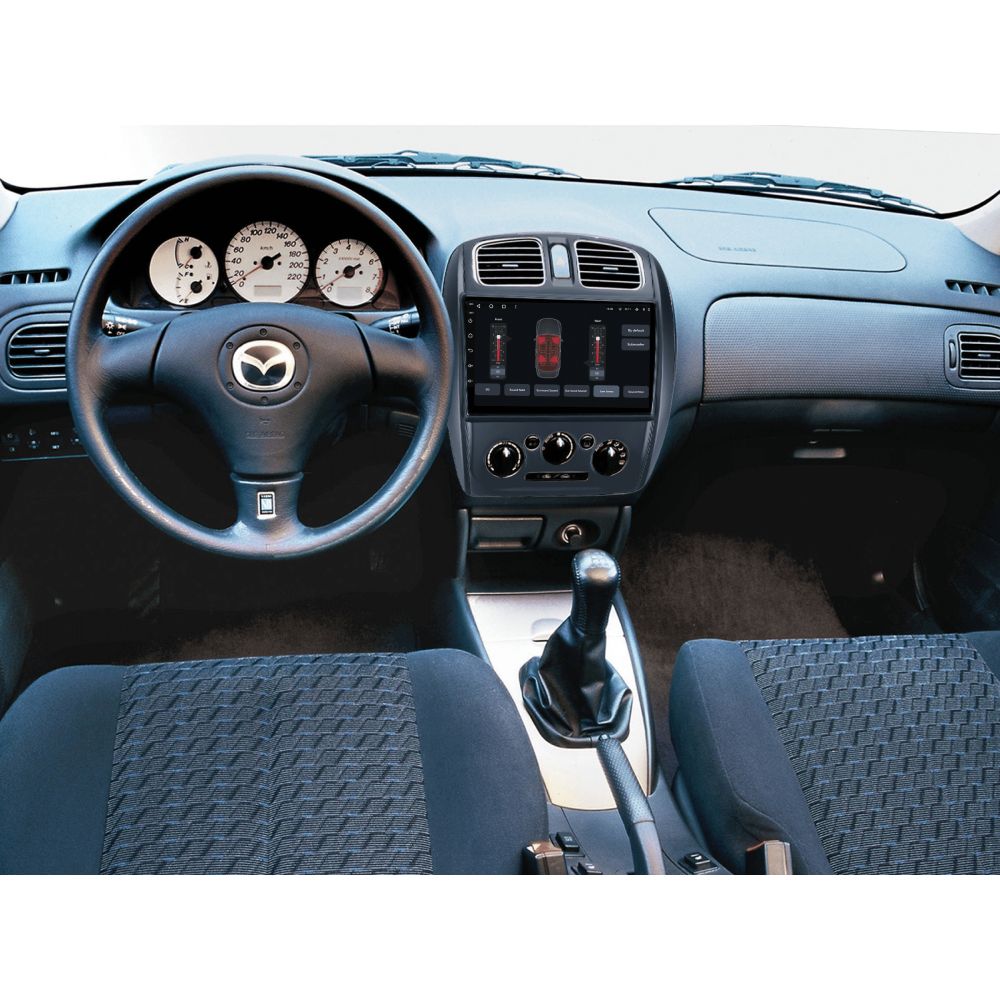 Фото Автомагнитола GAZER T6009-BJ PRO MAX для Mazda 323 2000-2003 (41550)