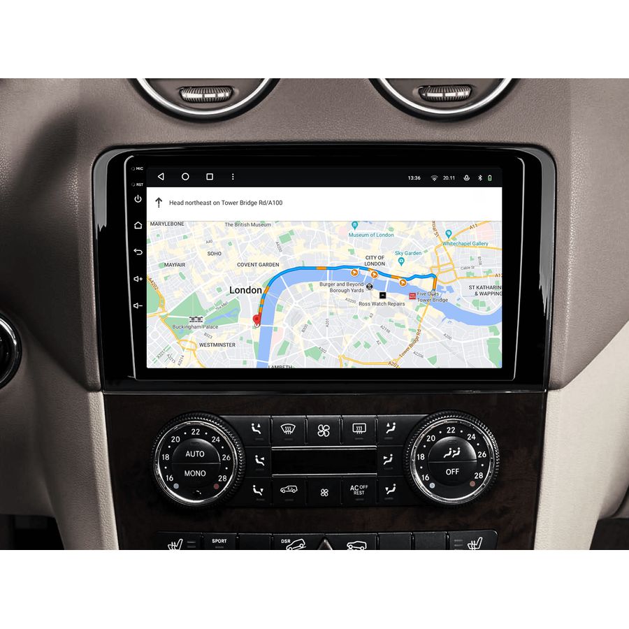 Автомагнітола GAZER T6009-W164 PRO MAX (42295) Модель автомобіля Мерседес-бенз ML, GL, ML350, GL320 (W164, X164)