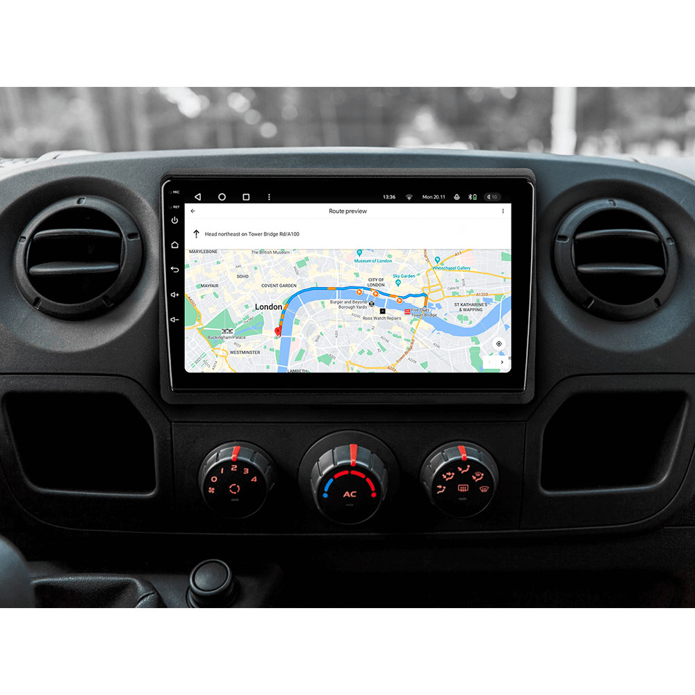 Автомагнітола GAZER T6010-NV400 PRO MAX для Nissan NV400 2010-2020 (43107) Модель автомобіля Nissan NV400 2010-2020