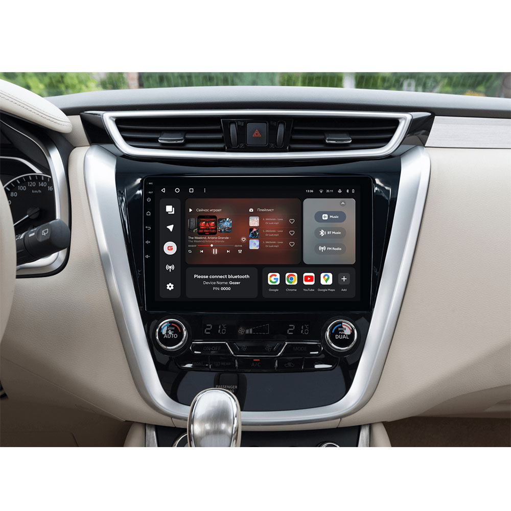 Фото Автомагнітола GAZER T6010-Z52 PRO MAX для Nissan Murano 3 (Z52) 2014-2020 (43002)