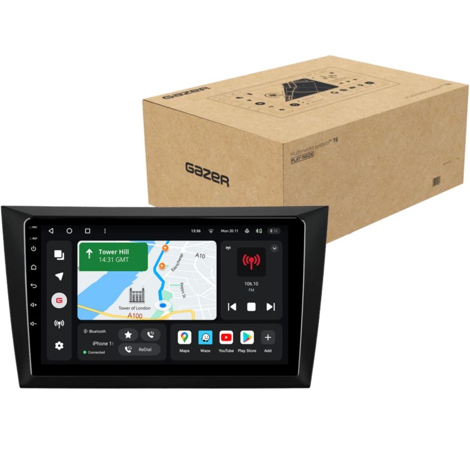 В інтернет магазині Автомагнітола GAZER T6009-5K PRO MAX (46122)