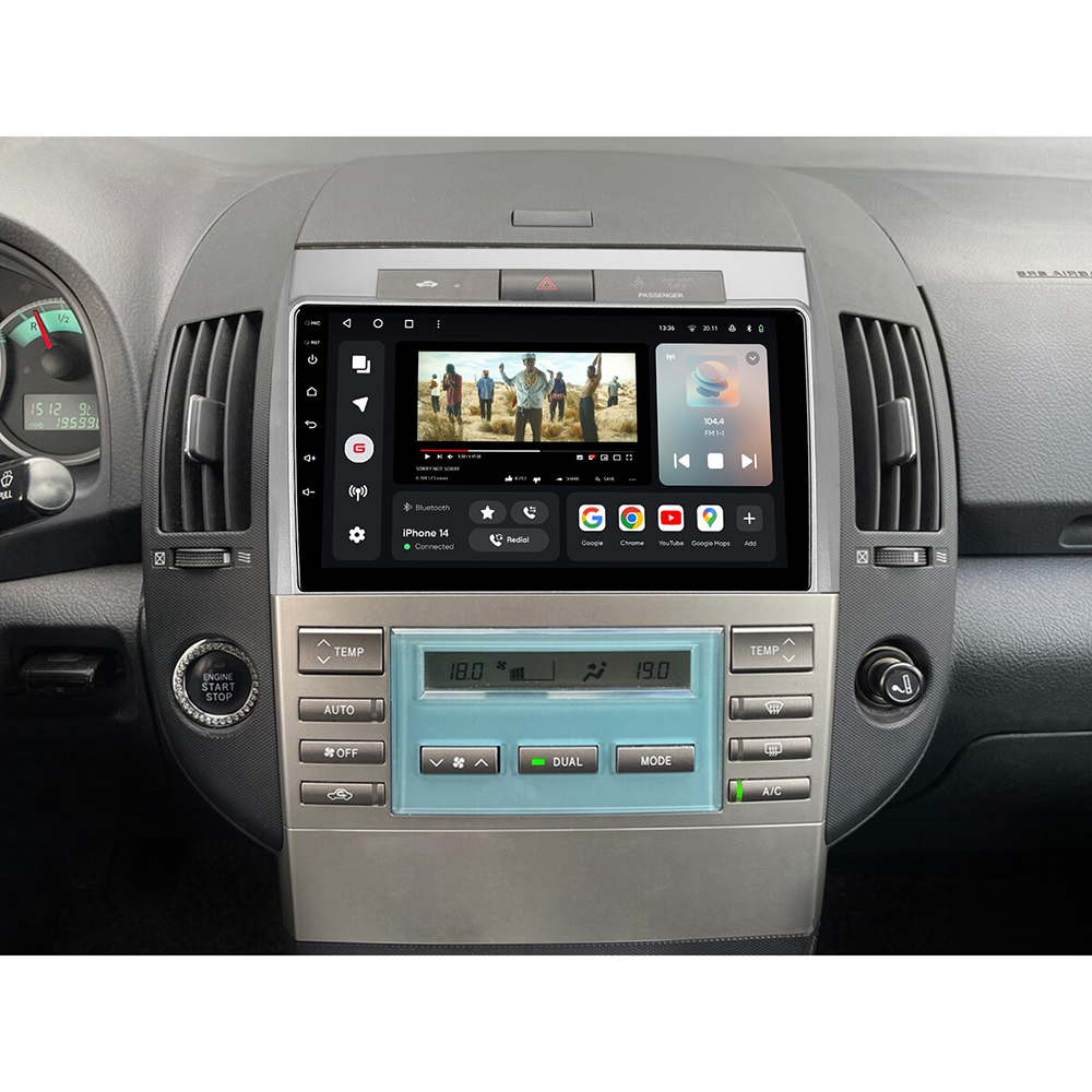 Фото Автомагнитола GAZER T6009-AR10 для Toyota Corolla, Verso AR10 2004-2009 (77704)