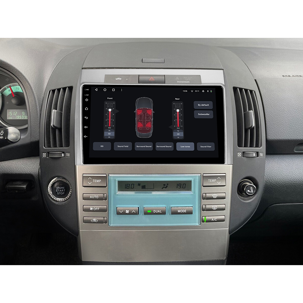 Заказать Автомагнитола GAZER T6009-AR10 для Toyota Corolla, Verso AR10 2004-2009 (77704)