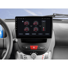 Автомагнитола GAZER T6009-AB10 PRO MAX для Toyota Aygo (AB10) 2005-2014 (44918)