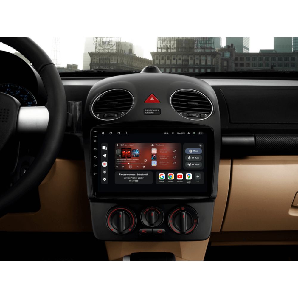 Автомагнитола GAZER T6009-NBTL PRO MAX (46214) Дополнительно CarPlay; Android Auto; Микрофон; Голосовое управление; 4G (LTE); 3G; GPS-модуль