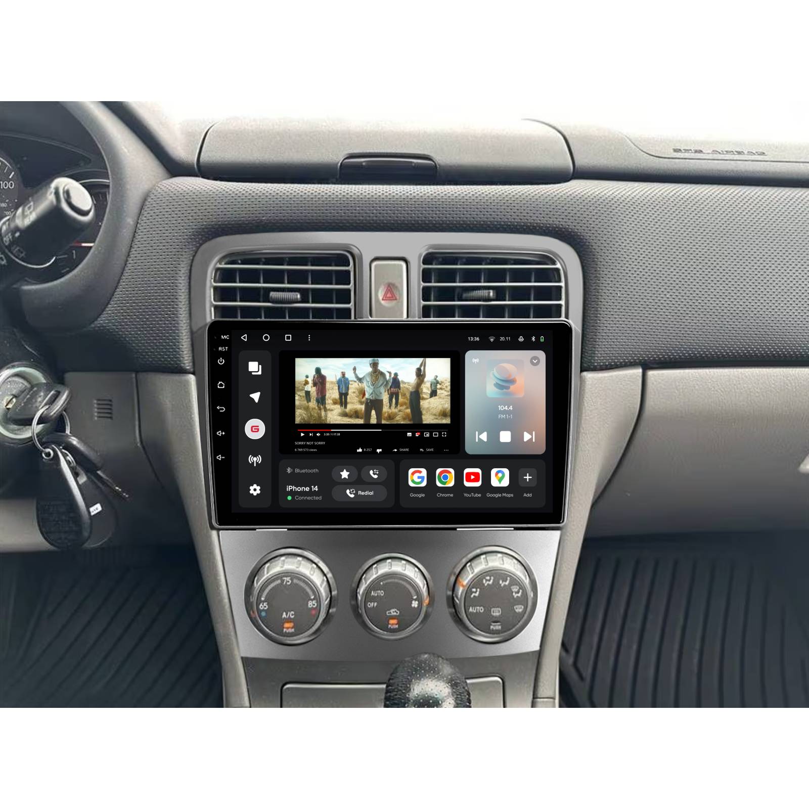 Автомагнітола GAZER T6009-SH PRO MAX для Subaru Forester 3 SH 2007-2013 Impreza GH GE (44831) Тип пристрою мультимедійний центр