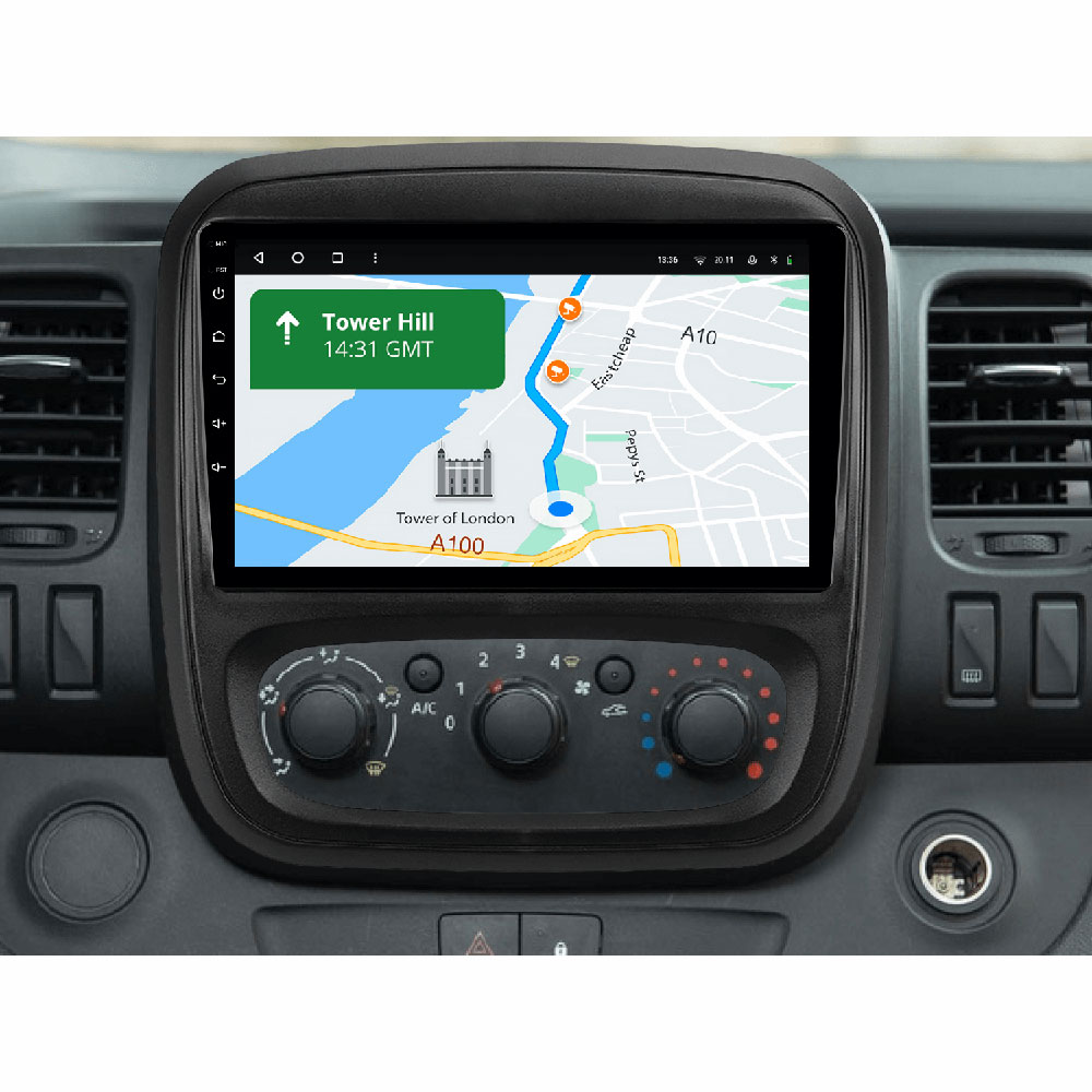 Автомагнітола GAZER T6009-X82 PRO MAX для Renault Trafic 3 2014-2021 (44455) Марка автомобіля Renault