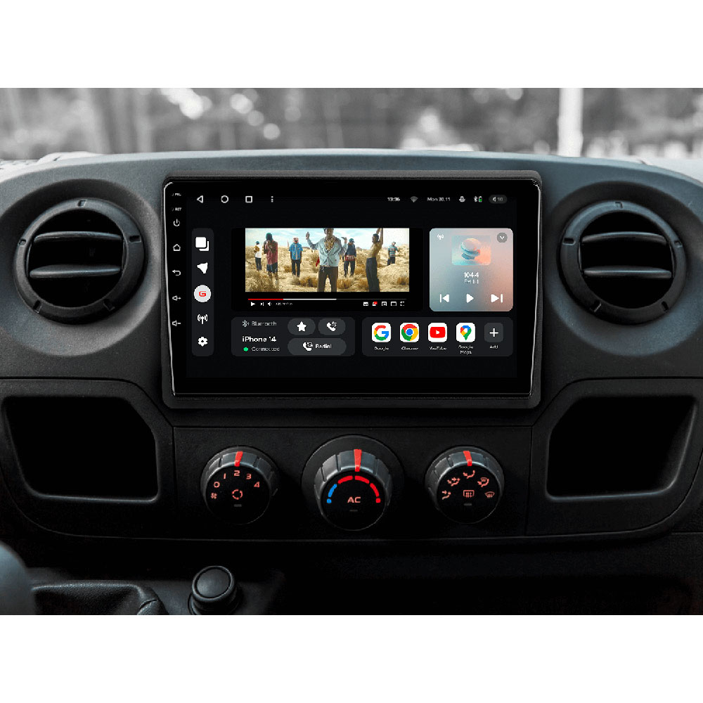 Внешний вид Автомагнитола GAZER T6010-NV400 PRO MAX для Renault Master 2010-2019 (44475)