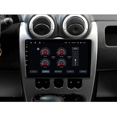 Зображення Автомагнітола GAZER T6009-B90 для Renault Logan 1 (B90), Sandero, Dacia Duster 2009-2020 (77740)