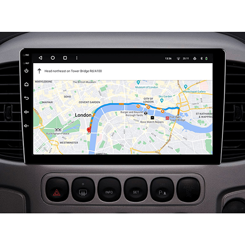 Зовнішній вигляд Автомагнітола GAZER T6009-BA до Ford EcoSport 2017-2021 (77742)