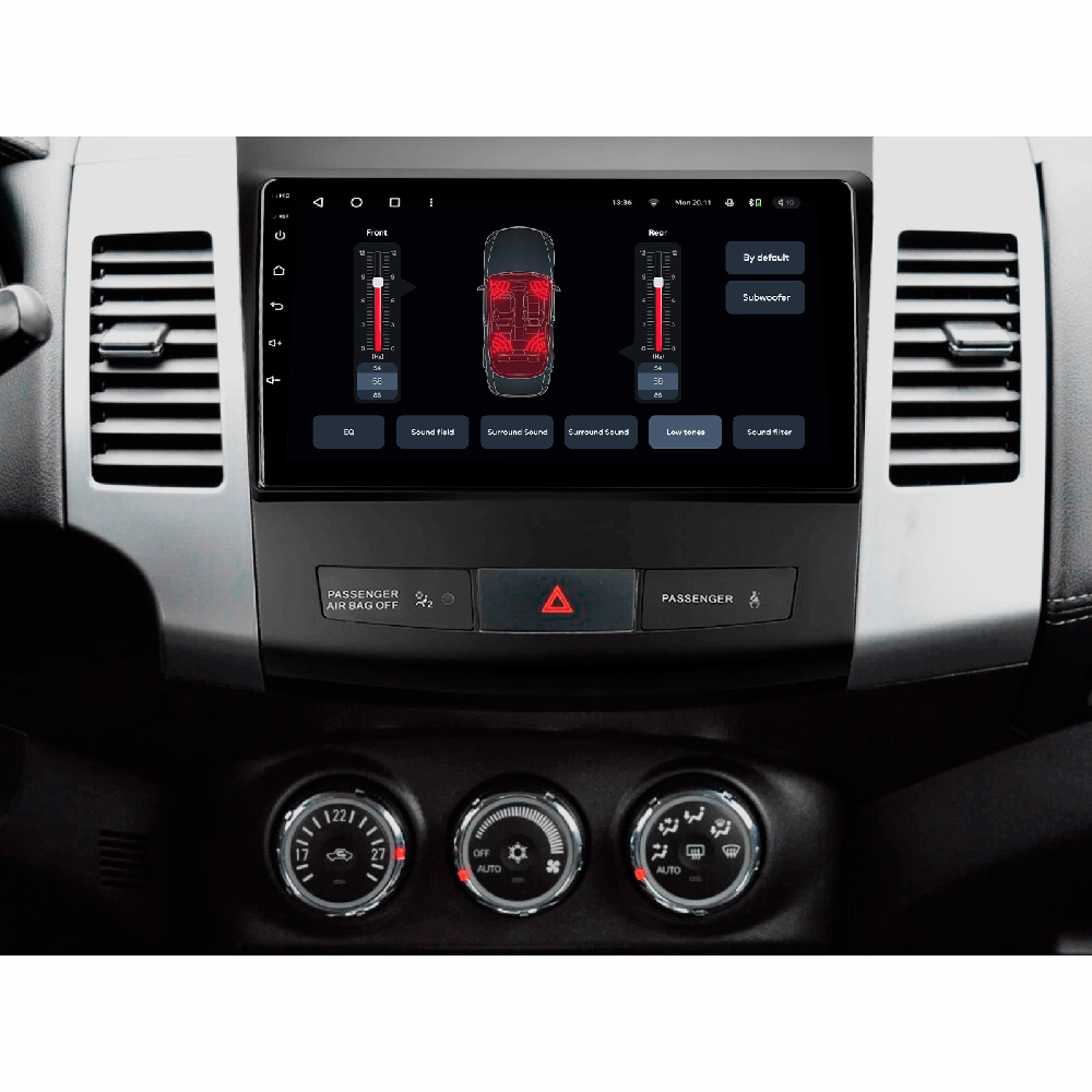 Зовнішній вигляд Автомагнітола GAZER T6009-CW/H PRO MAX для Peugeot 4007 2007-2012 (44113)