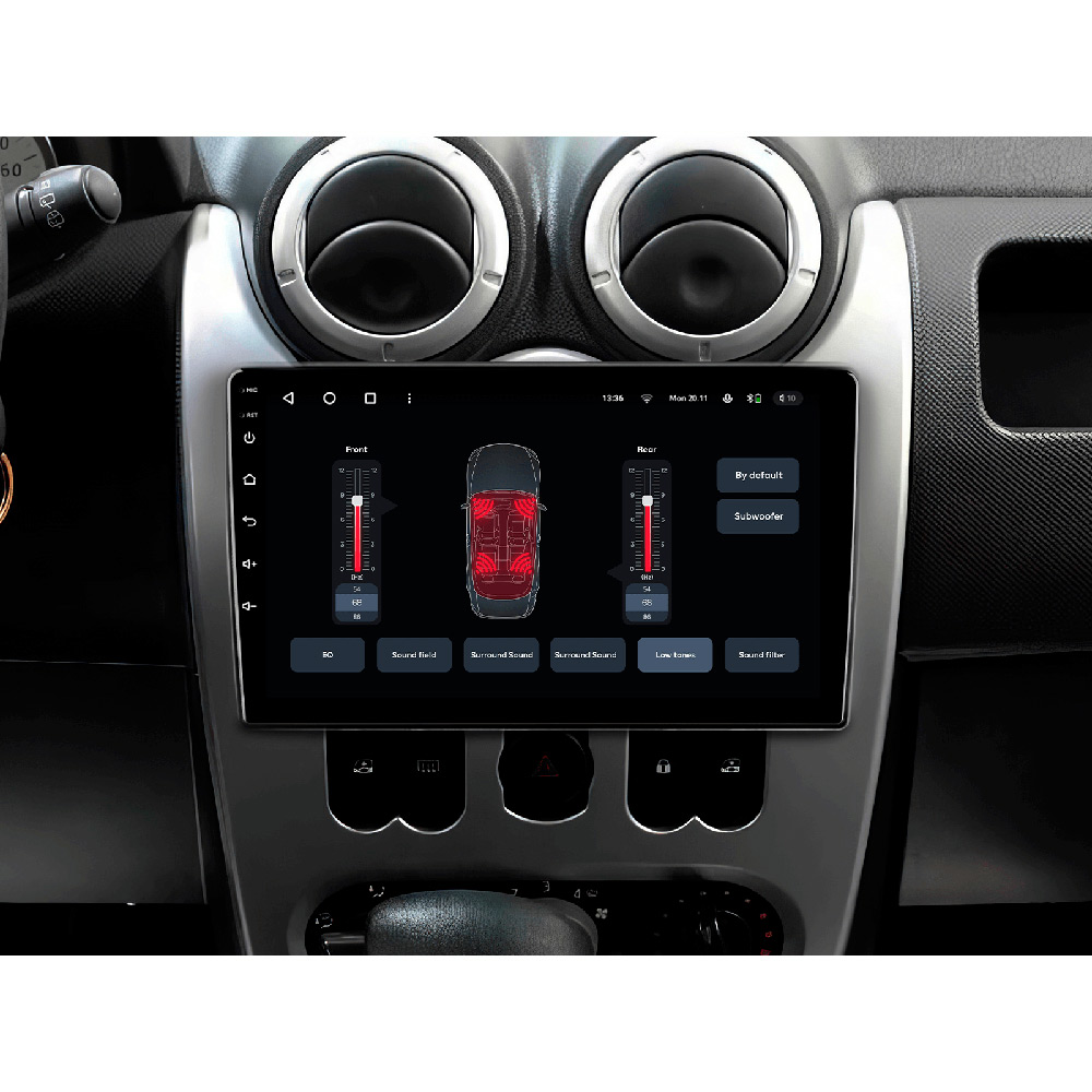 Фото Автомагнитола GAZER T6009-B90 PRO MAX для Renault Logan 1 (B90), Sandero, Dacia Duster (44143)