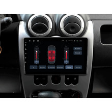 Автомагнитола GAZER T6009-B90 PRO MAX для Renault Logan 1 (B90), Sandero, Dacia Duster (44143)