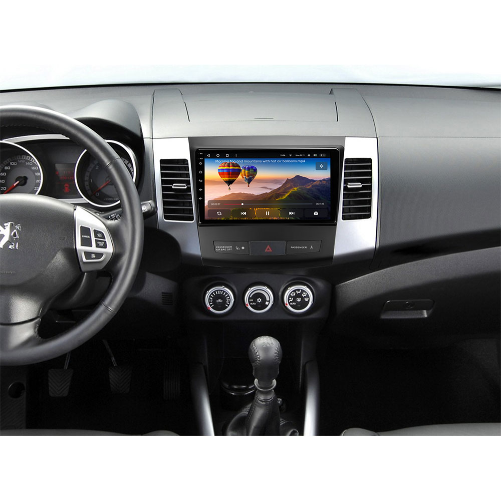 Зовнішній вигляд Автомагнітола GAZER T6009-CW/L для Peugeot 4007 2007-2012 (77850)