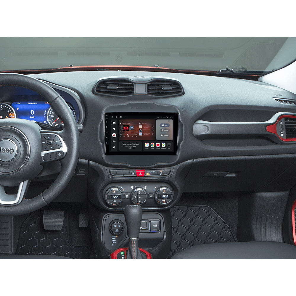 Фото Автомагнітола GAZER T6009-FCA для Jeep Renegade 2014-2018 (77944)