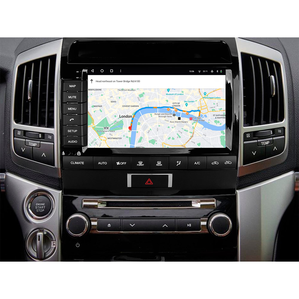 Фото Автомагнітола GAZER T6010-TJ200 PRO MAX для Toyota Land Cruiser 200 (J200) 2007-2015