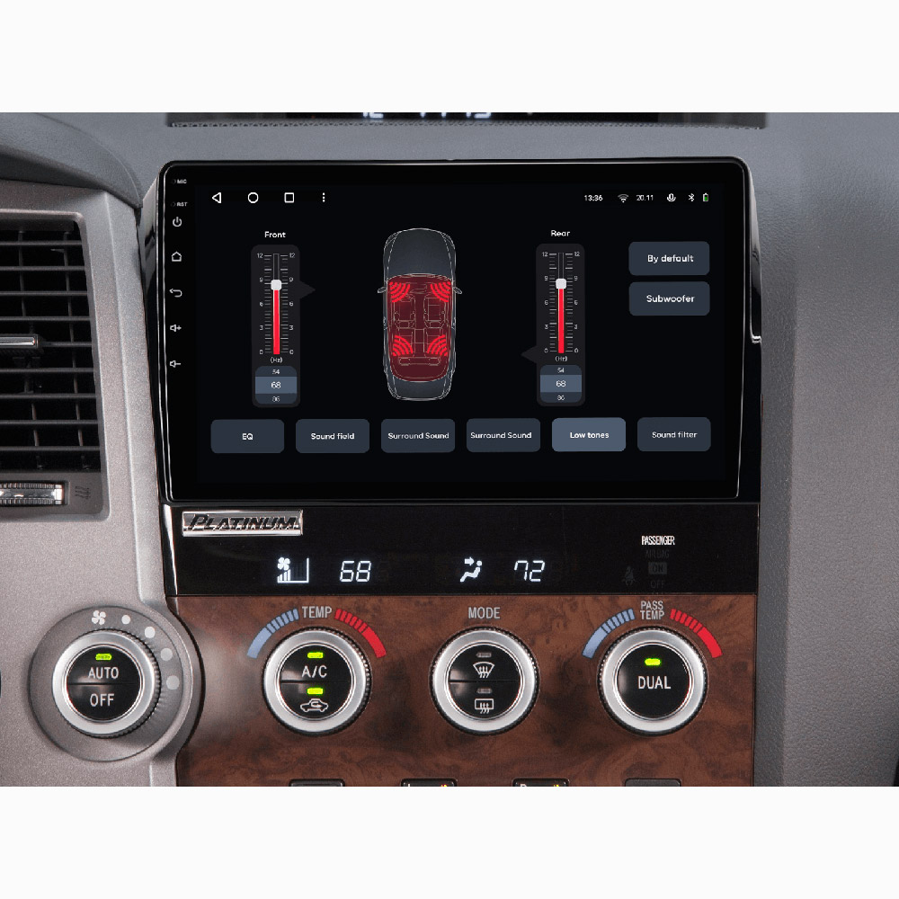 Зовнішній вигляд Автомагнітола GAZER T6010-XK50 PRO MAX для Toyota Tundra (XK50) 2007-2013, Sequoia (XK60)