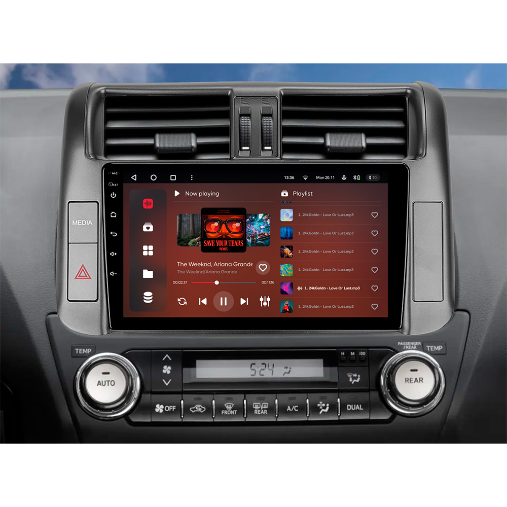 Фото Автомагнитола GAZER T6009-J150/L для Toyota Land Cruiser Prado 4 (J150) 2009-2013