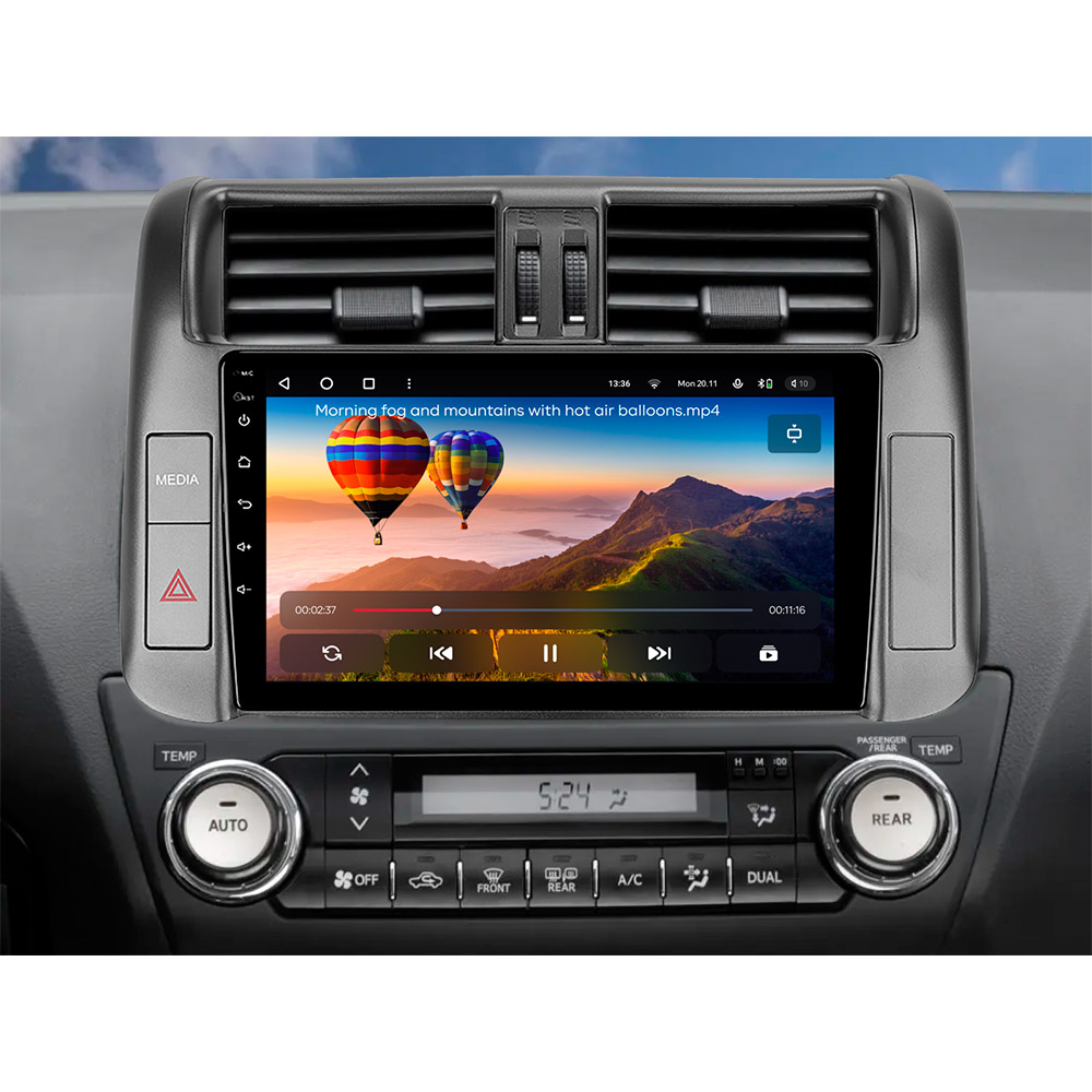 Заказать Автомагнитола GAZER T6009-J150/L для Toyota Land Cruiser Prado 4 (J150) 2009-2013