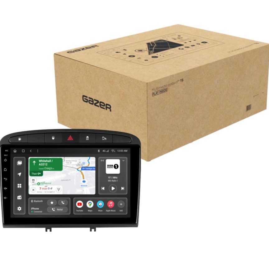 В интернет магазине Автомагнитола GAZER T6009-T7 (78410)