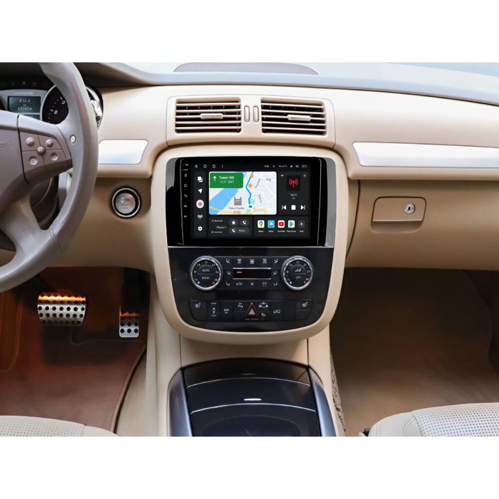 Автомагнітола GAZER T6009-W251 для Mercedes-Benz R-Class, R280, R300, R320 (W251) 2005-2017 (78486) Марка автомобіля Mercedes