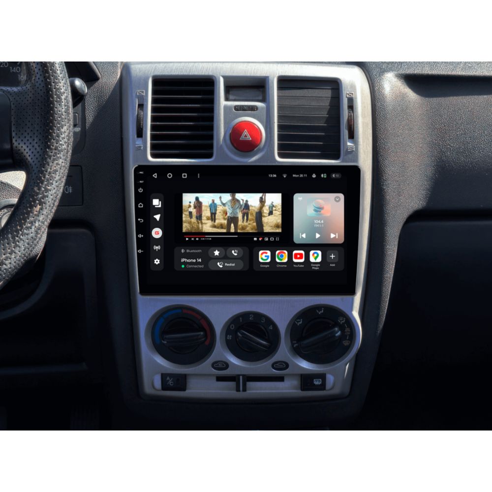 Автомагнітола GAZER T6009-TB (78418) Додатково CarPlay; Android Auto; Мікрофон; Голосове керування; 4G (LTE); 3G; GPS-модуль