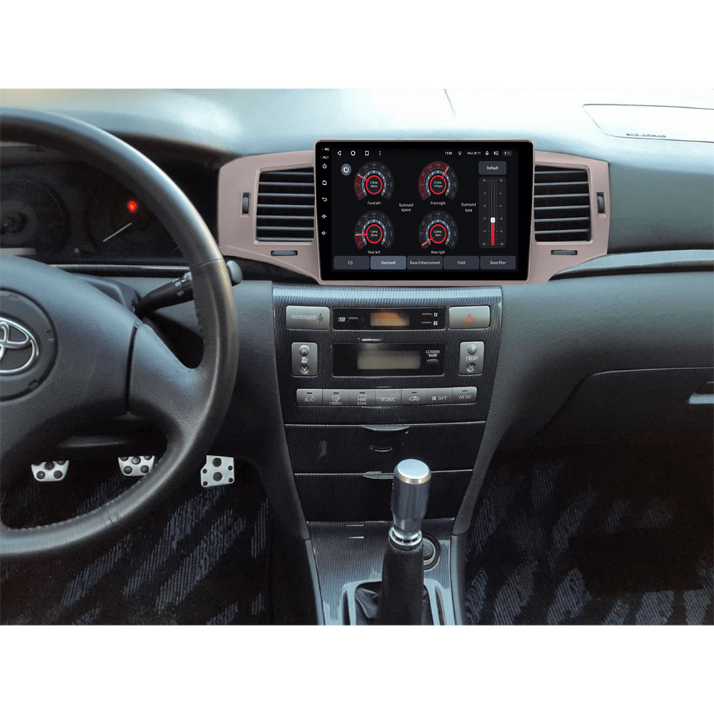 Изображение Автомагнитола GAZER T6009-E120F для Toyota Corolla 9 (E120, E130) 2004-2006 (77880)
