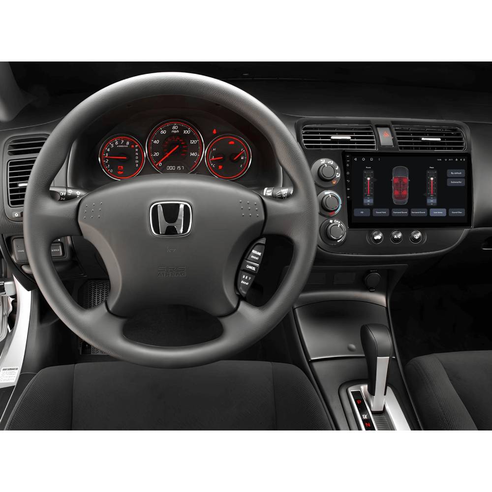 Фото Автомагнітола GAZER T6009-EU для Honda Civic 7 2000-2006 (77920)