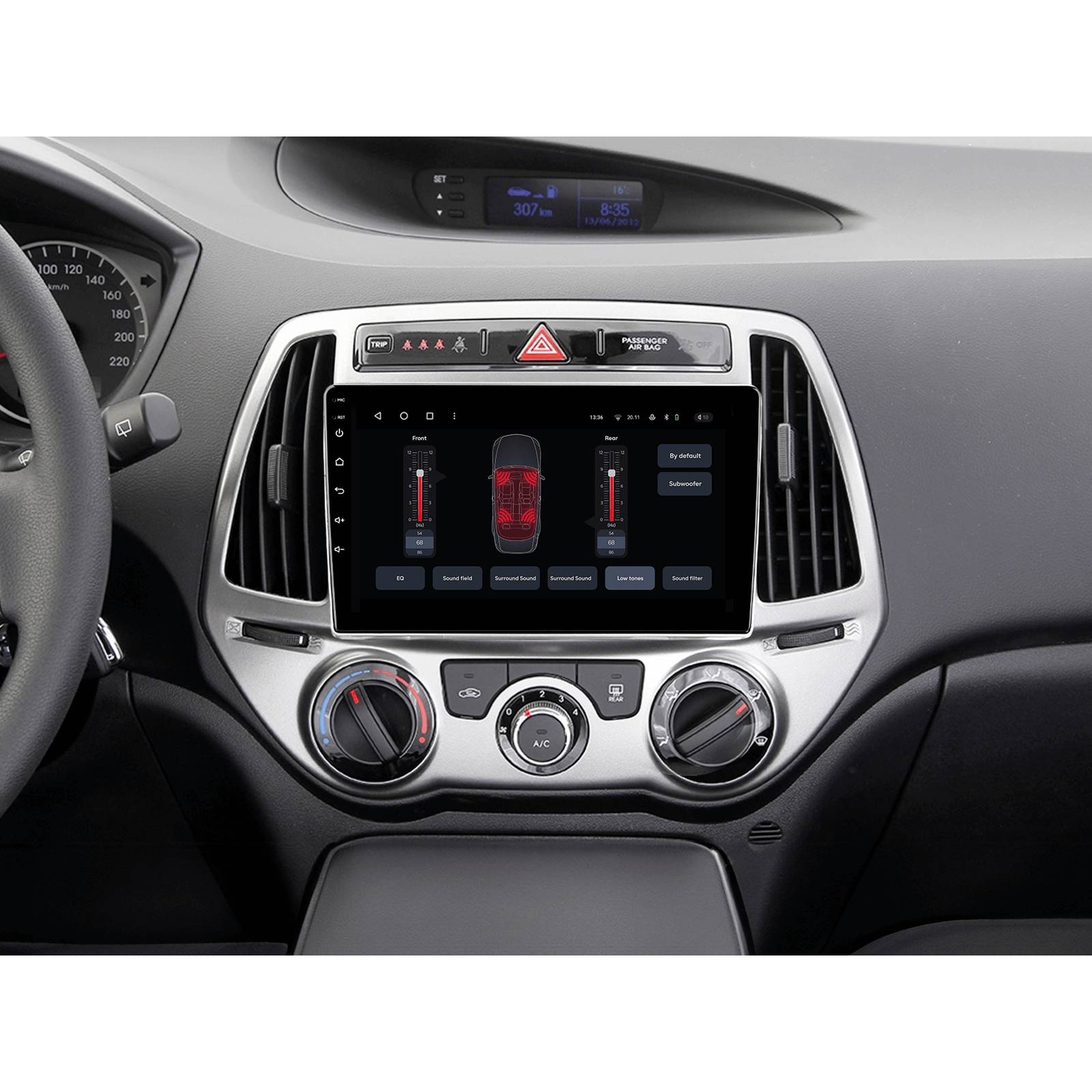 Замовити Автомагнітола GAZER T6009-PB для Hyundai i20 1 PB 2012-2014 (78248)