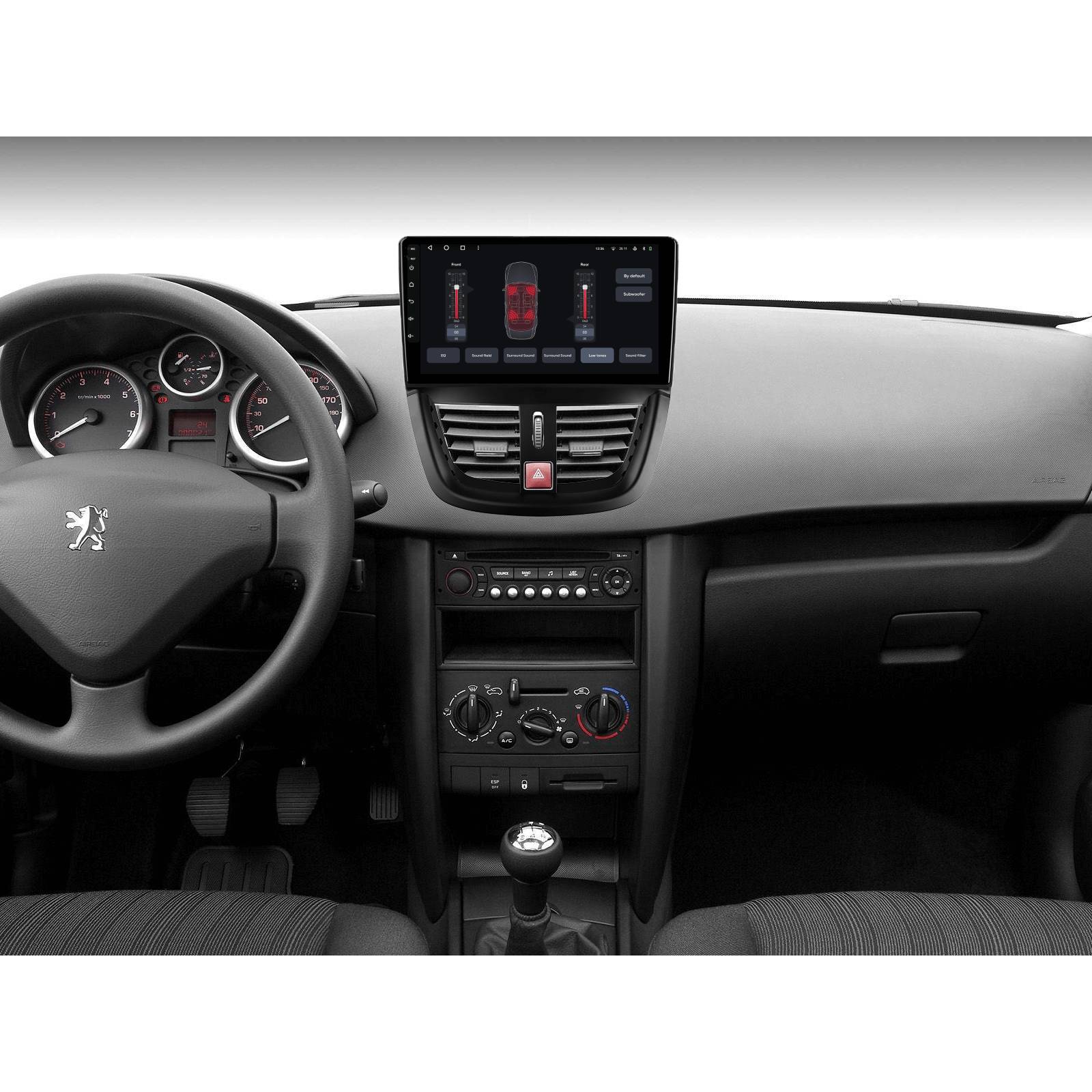 Фото Автомагнитола GAZER T6009-PF1 для Peugeot 207 2006-2015 (78252)