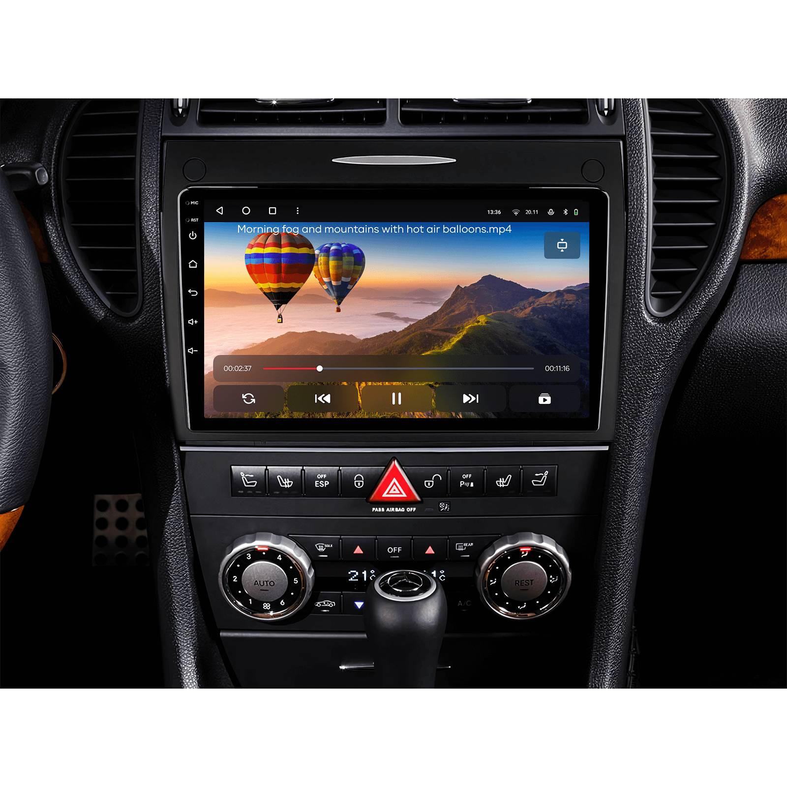 Автомагнітола GAZER T6009-R171 для Mercedes-Benz SLK-Class R171 2004-2011 (78276) Модель автомобіля Mercedes-Benz SLK-Class R171 2004-2011