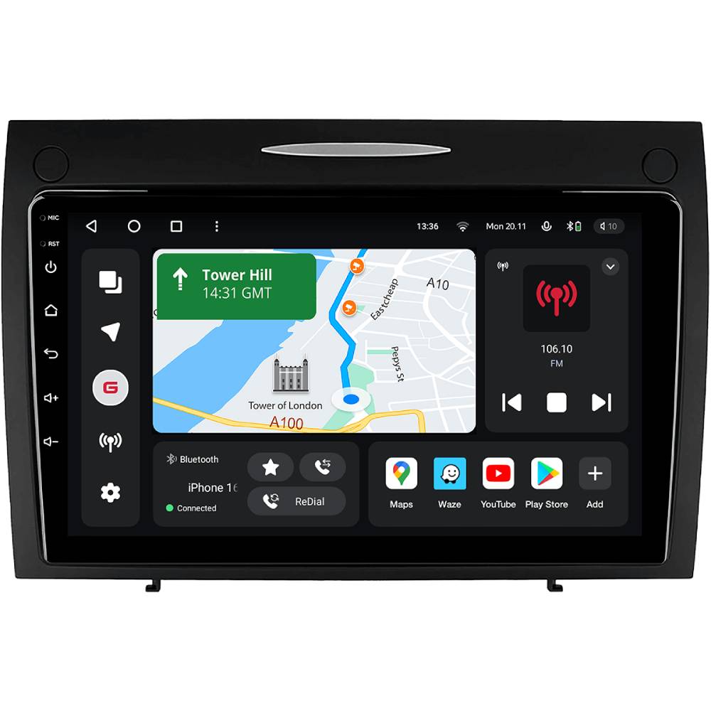 Автомагнітола GAZER T6009-R171 для Mercedes-Benz SLK-Class R171 2004-2011 (78276) Автомагнітола GAZER T6009-R171 для Mercedes-Benz SLK-Class R171 2004-2011 (78276)