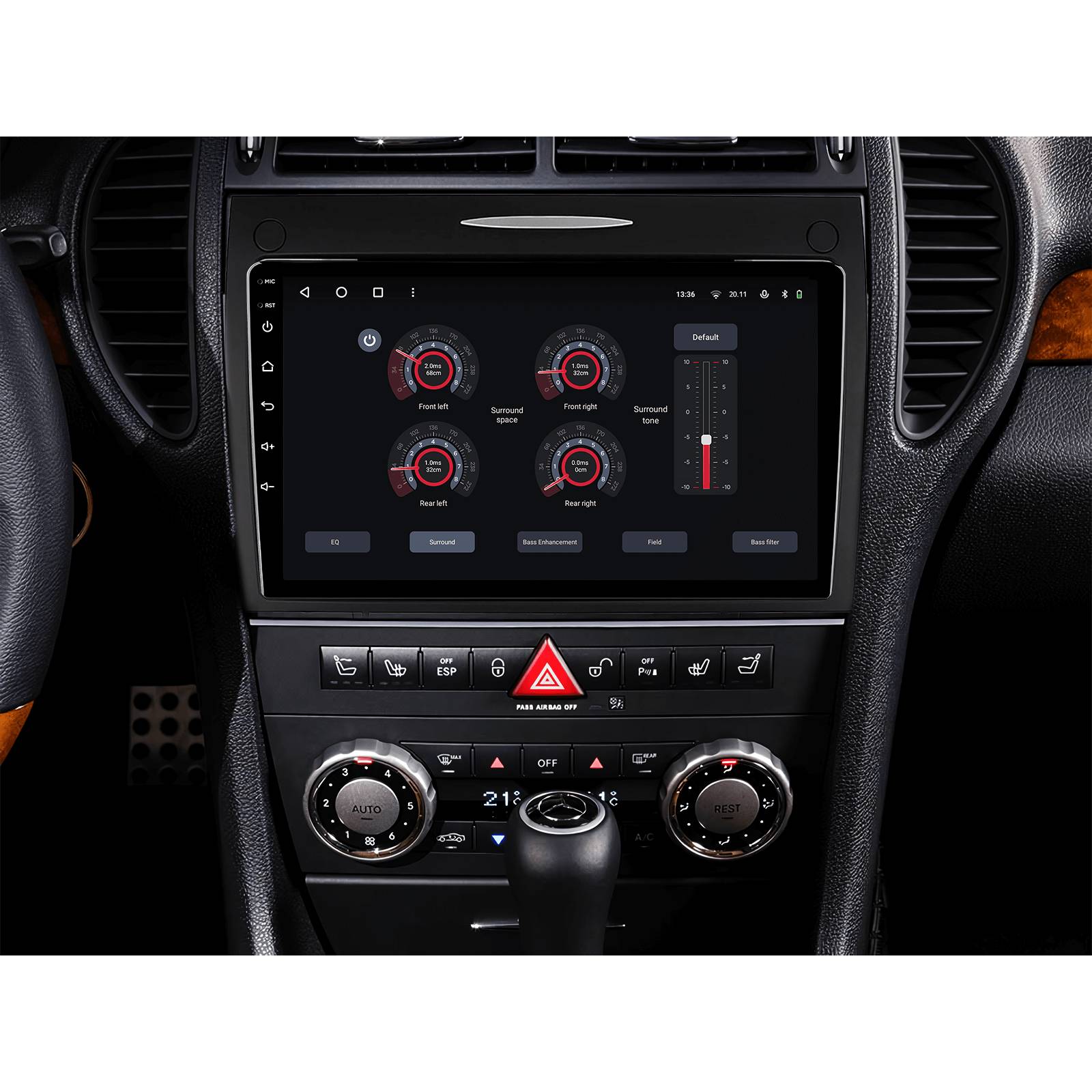 Автомагнітола GAZER T6009-R171 для Mercedes-Benz SLK-Class R171 2004-2011 (78276) Тип пристрою мультимедійний центр