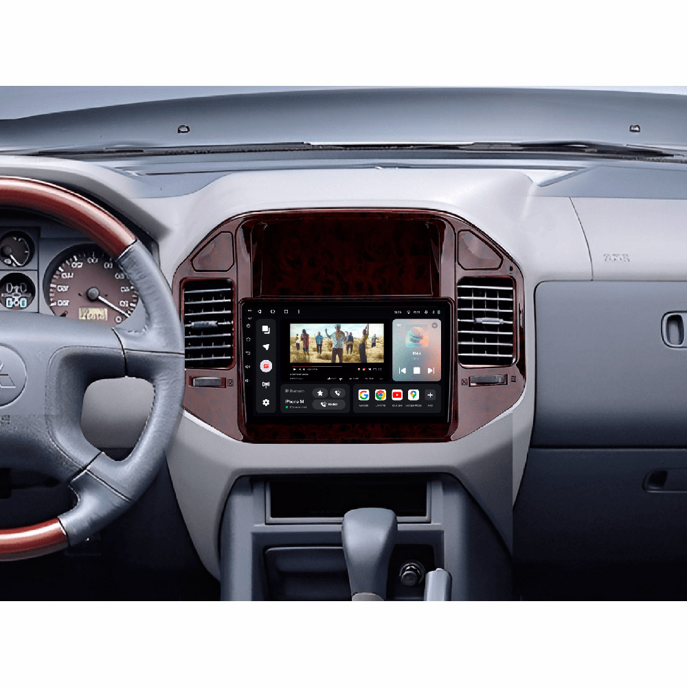 Автомагнітола GAZER T6009-V60 для Mitsubishi Pajero 3 (V70, V60) 1999-2006 Розмір DIN 2 DIN